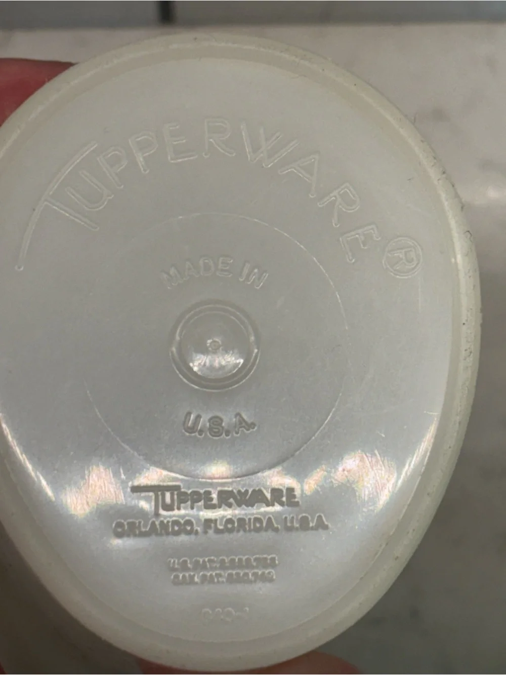 Vintage Tupperware Sweet Saver Dispenser 640 Lot of 2 Drip Free Pour Lids